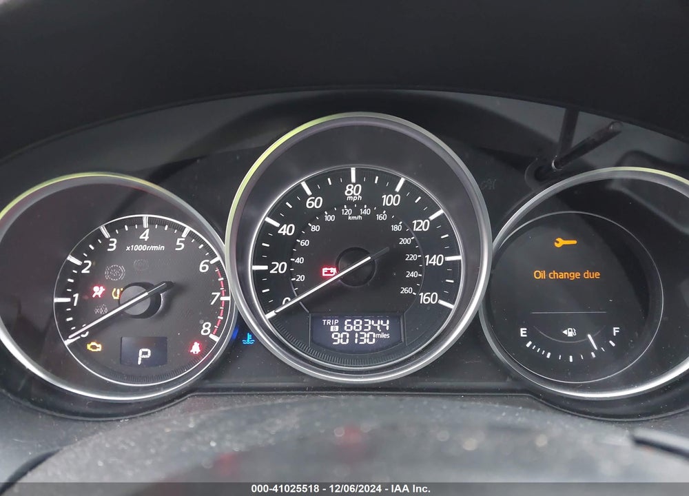 2016 MAZDA 6 I GRAND TOURING VIN: JM1GJ1W59G1400034