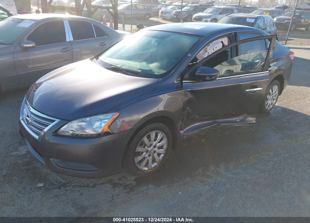 2014 NISSAN SENTRA S VIN: 3N1AB7AP2EY226737