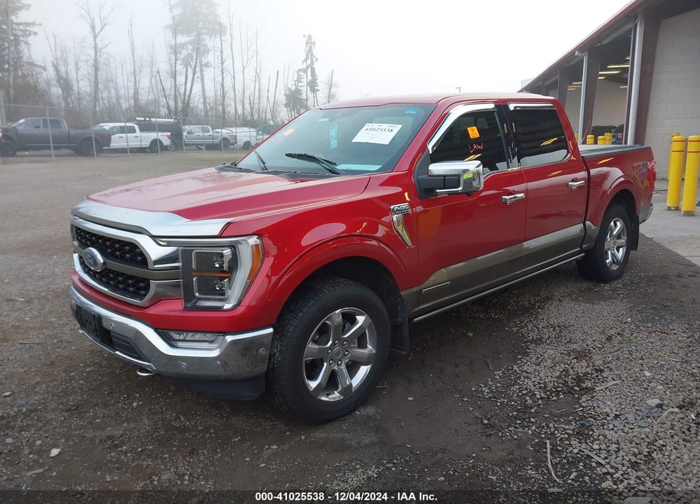 2021 FORD F-150 KING RANCH VIN: 1FTFW1EDXMFB58293