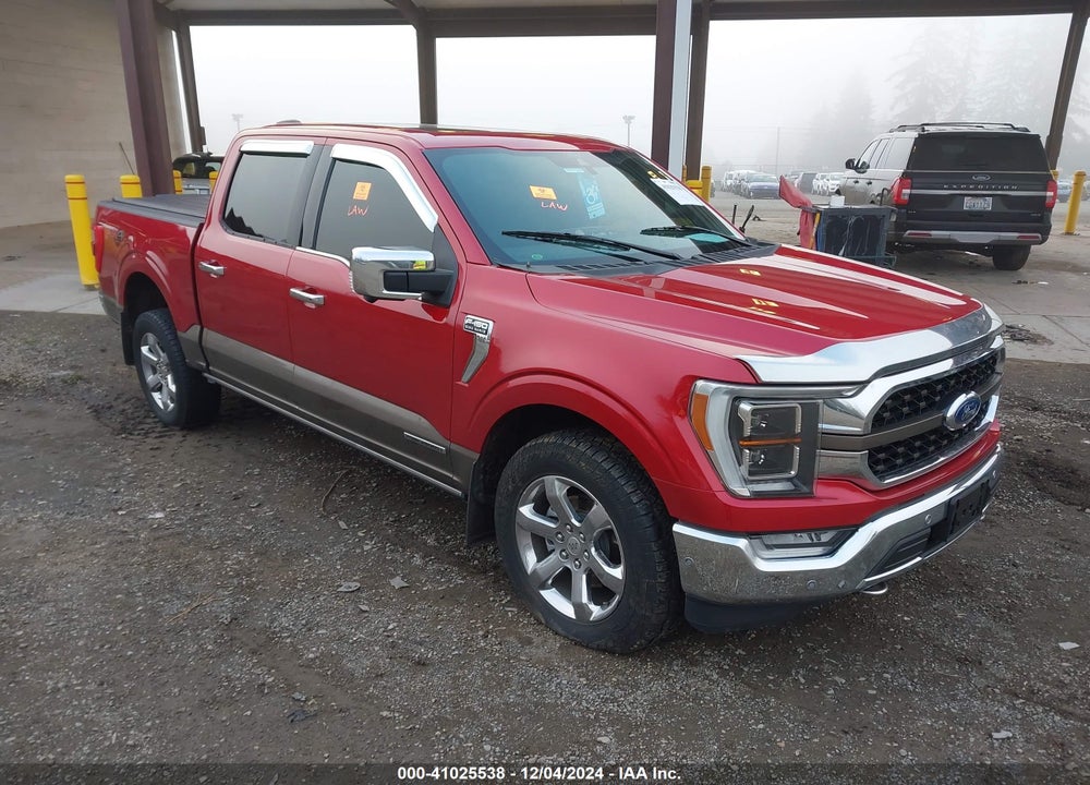 2021 FORD F-150 KING RANCH VIN: 1FTFW1EDXMFB58293
