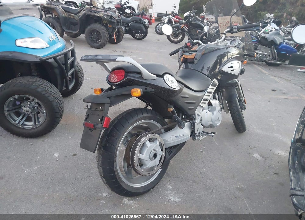 2003 BMW F650 CS VIN: WB10184A93ZH16040