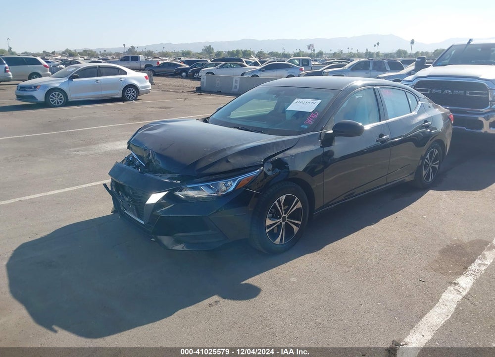 2022 NISSAN SENTRA SV XTRONIC CVT VIN: 3N1AB8CV7NY243096
