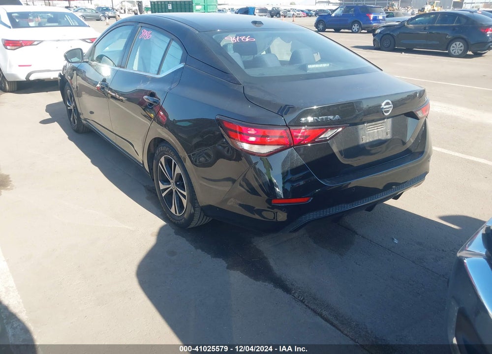 2022 NISSAN SENTRA SV XTRONIC CVT VIN: 3N1AB8CV7NY243096