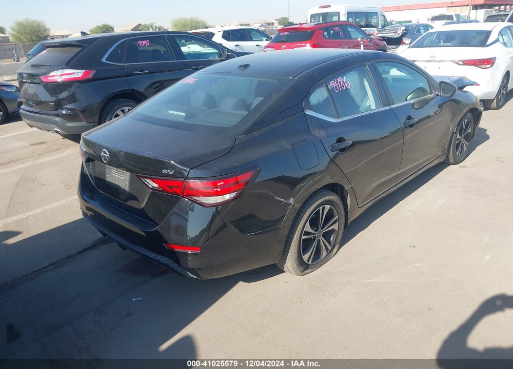 2022 NISSAN SENTRA SV XTRONIC CVT VIN: 3N1AB8CV7NY243096