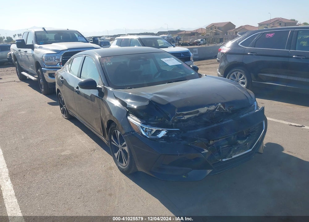 2022 NISSAN SENTRA SV XTRONIC CVT VIN: 3N1AB8CV7NY243096