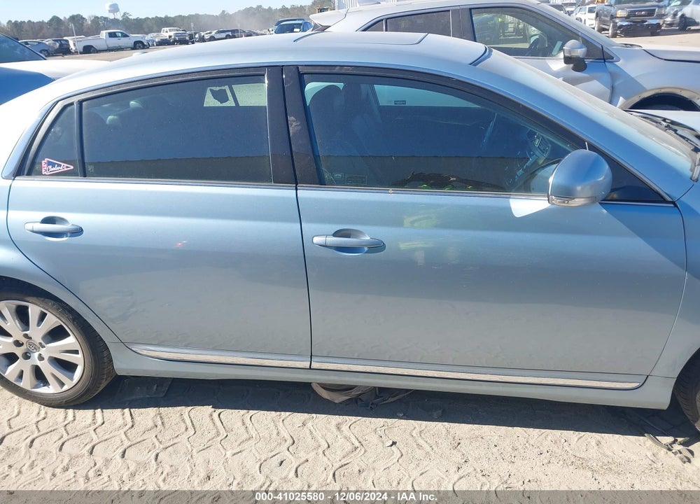 2011 TOYOTA AVALON VIN: 4T1BK3DB3BU395640
