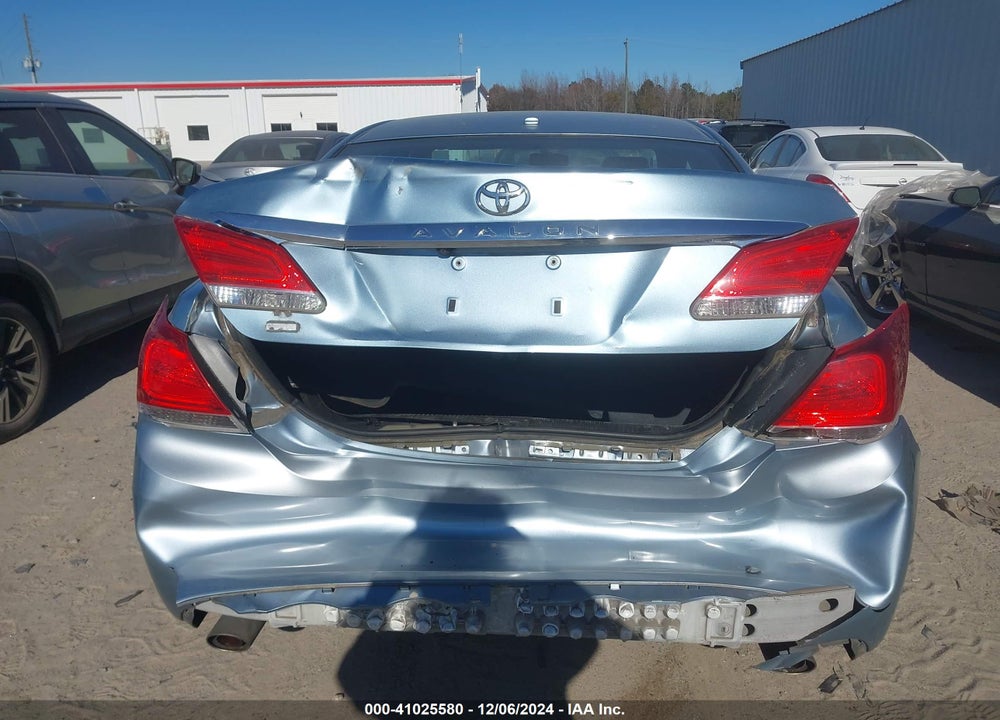 2011 TOYOTA AVALON VIN: 4T1BK3DB3BU395640