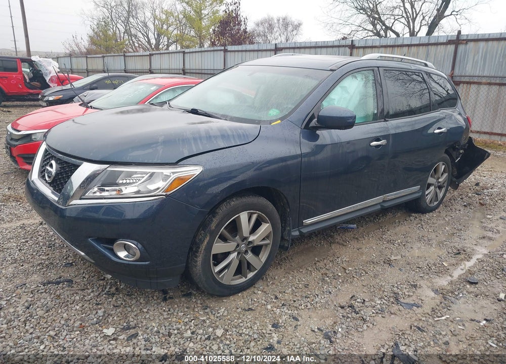 2015 NISSAN PATHFINDER PLATINUM VIN: 5N1AR2MM5FC626200