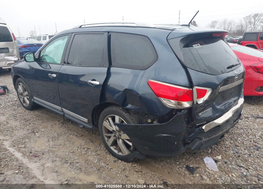 2015 NISSAN PATHFINDER PLATINUM VIN: 5N1AR2MM5FC626200
