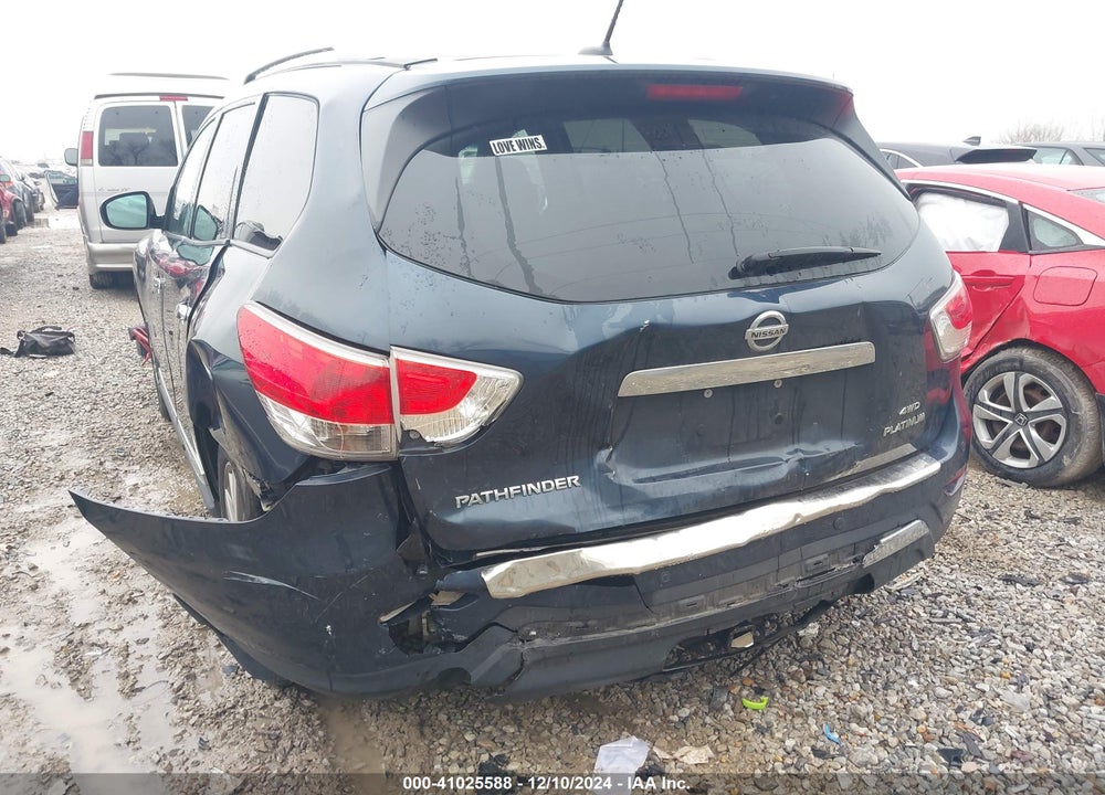 2015 NISSAN PATHFINDER PLATINUM VIN: 5N1AR2MM5FC626200