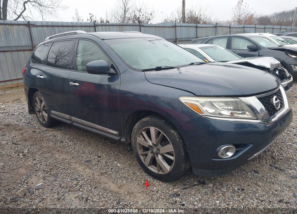 2015 NISSAN PATHFINDER PLATINUM VIN: 5N1AR2MM5FC626200