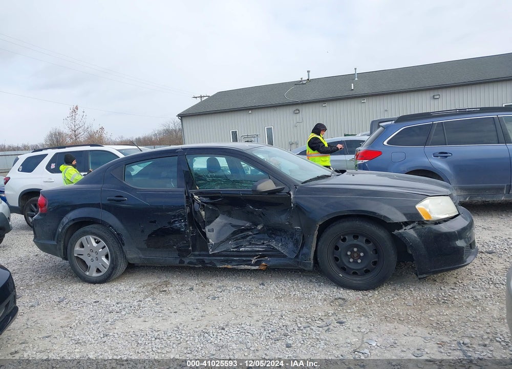 2013 DODGE AVENGER SE VIN: 1C3CDZAB5DN540947