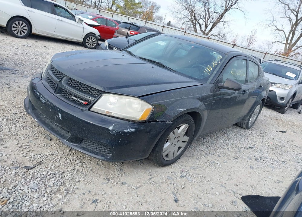 2013 DODGE AVENGER SE VIN: 1C3CDZAB5DN540947