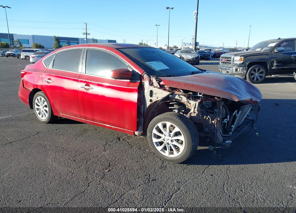 2017 NISSAN SENTRA SV VIN: 3N1AB7AP2HY344615