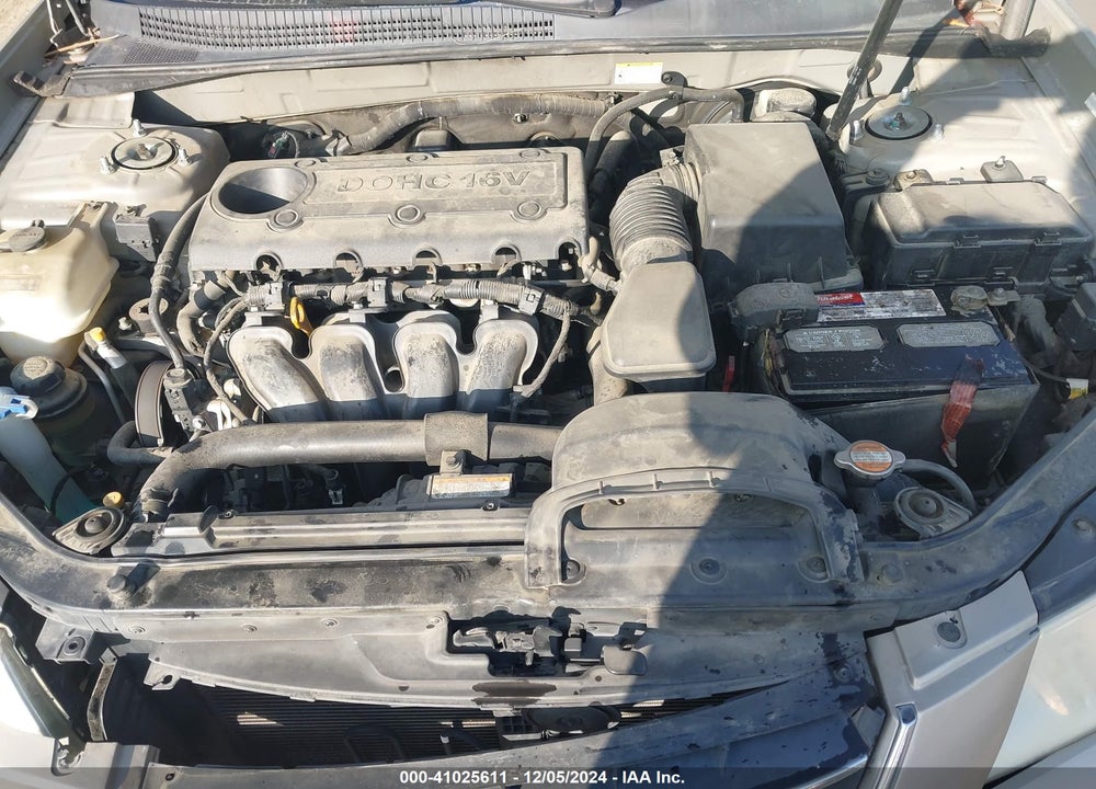 2009 HYUNDAI SONATA GLS VIN: 5NPET46C59H464343