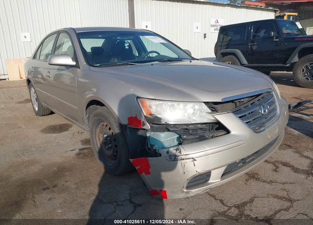 2009 HYUNDAI SONATA GLS VIN: 5NPET46C59H464343