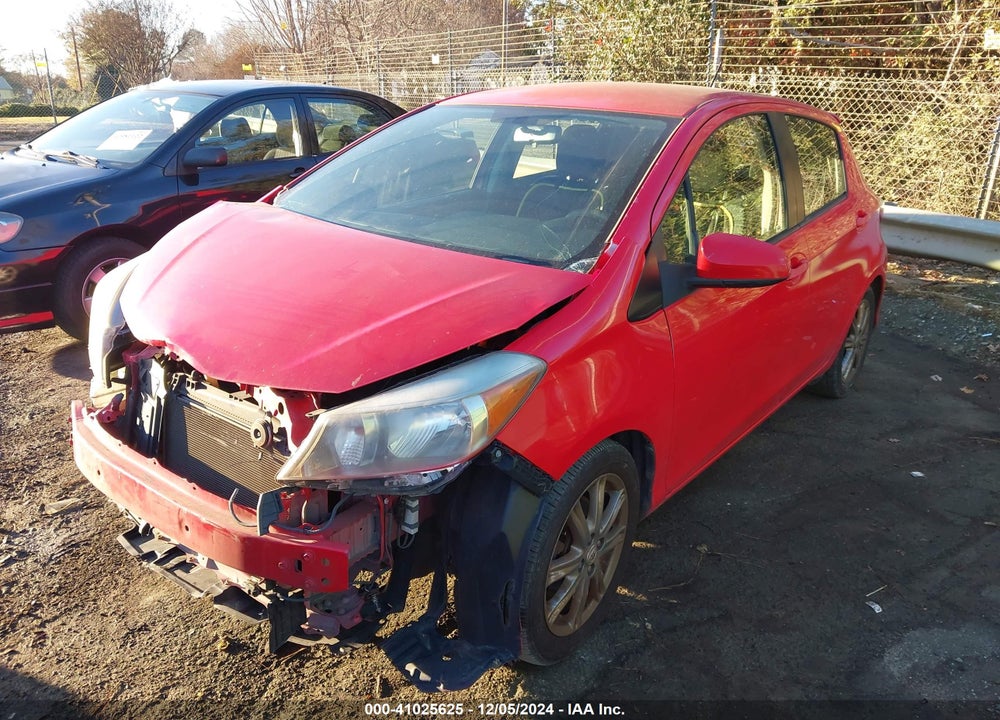 2013 TOYOTA YARIS SE VIN: JTDKTUD32DD572312