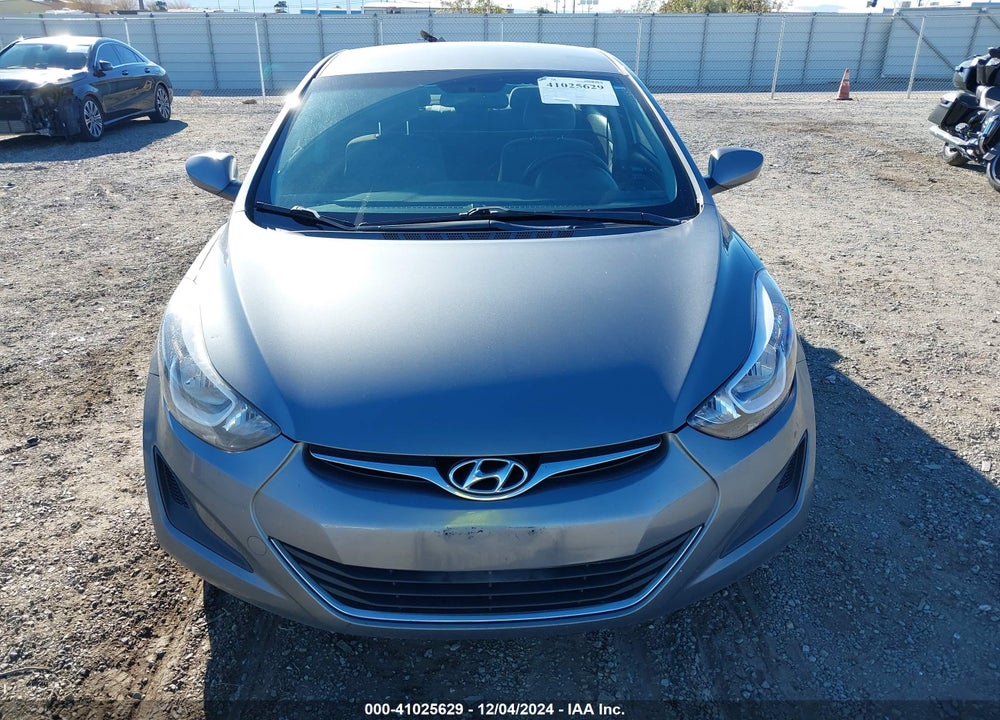 2016 HYUNDAI ELANTRA SE VIN: KMHDH4AE3GU622165