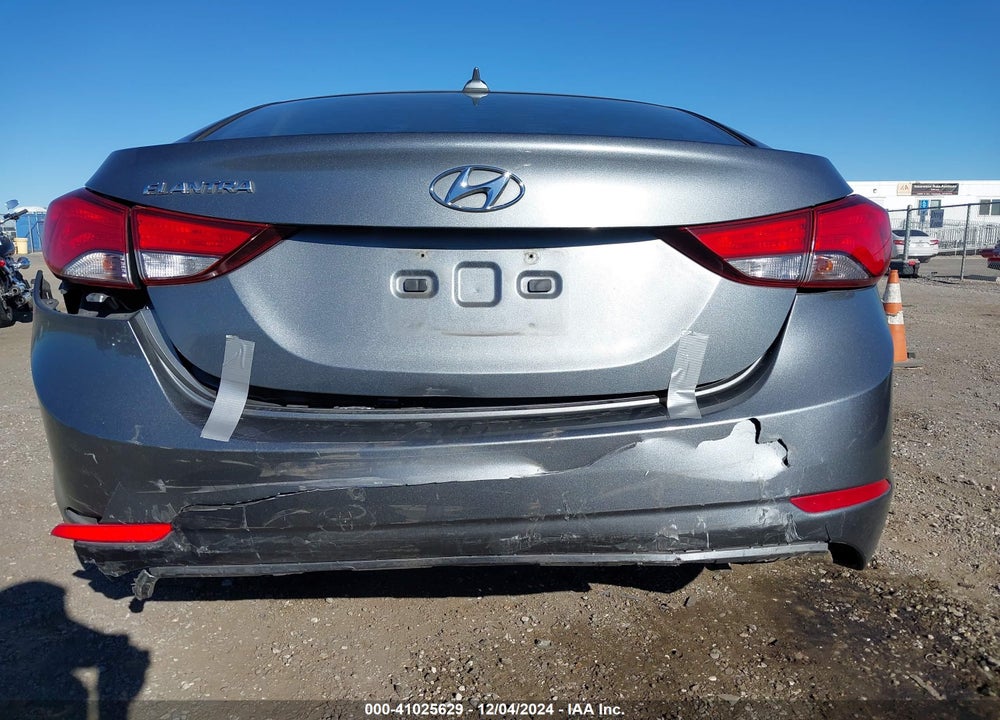 2016 HYUNDAI ELANTRA SE VIN: KMHDH4AE3GU622165