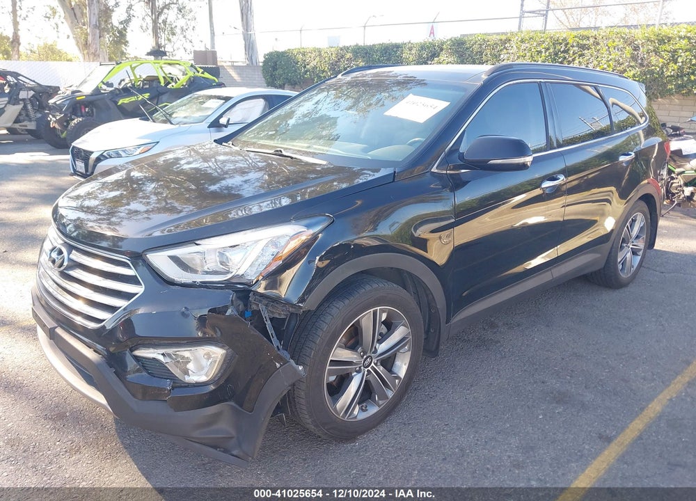 2016 HYUNDAI SANTA FE LIMITED VIN: KM8SR4HF4GU142378