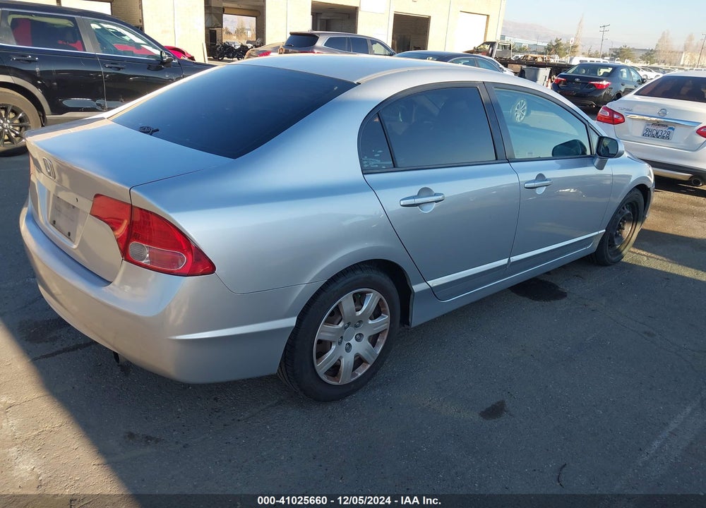 2006 HONDA CIVIC LX VIN: 1HGFA165X6L066631