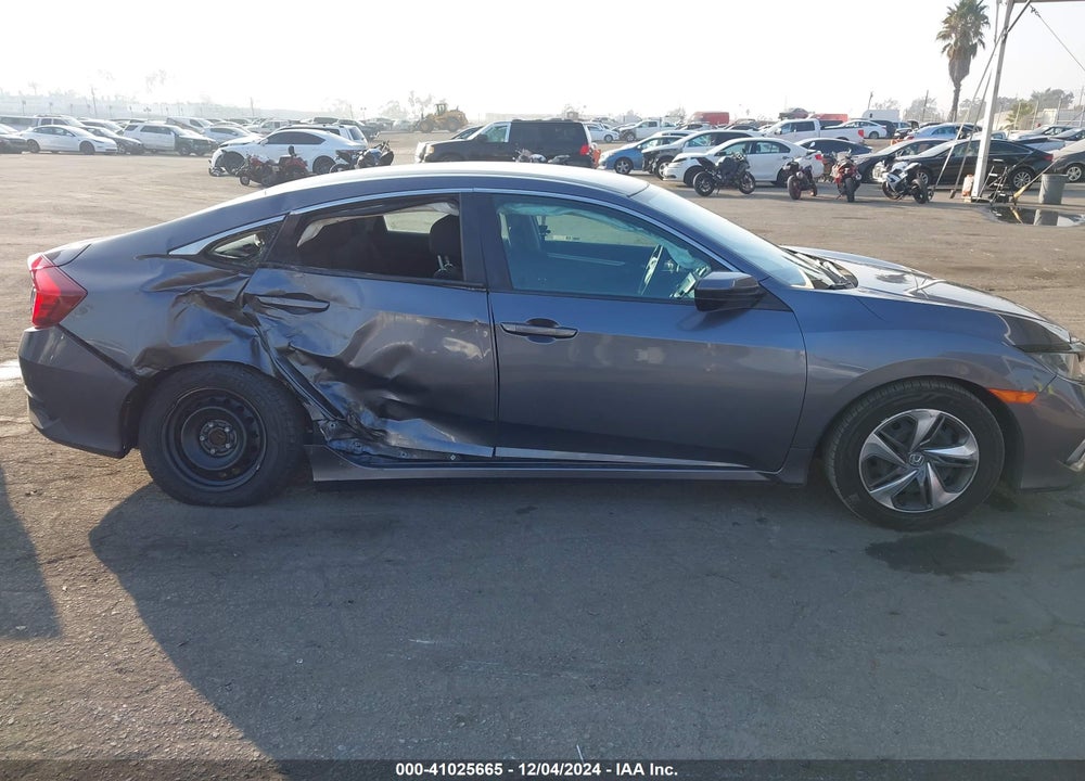 2020 HONDA CIVIC LX VIN: 2HGFC2F63LH587711