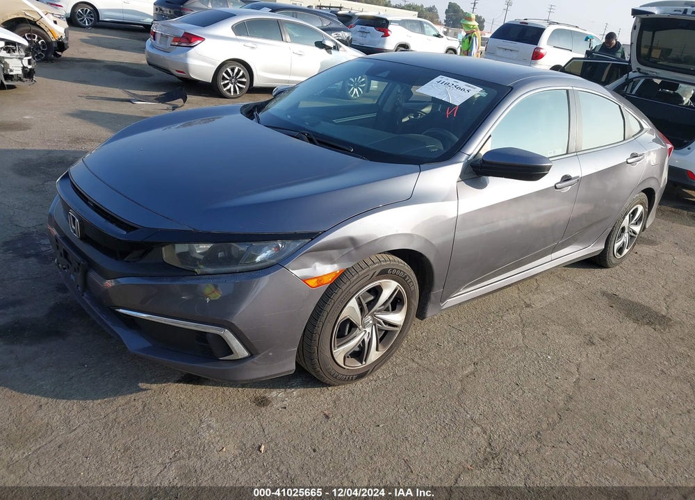 2020 HONDA CIVIC LX VIN: 2HGFC2F63LH587711