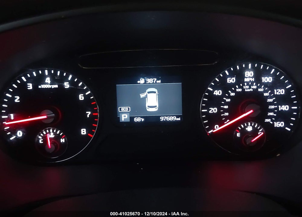 2019 KIA SORENTO 2.4L LX VIN: 5XYPGDA3XKG545291