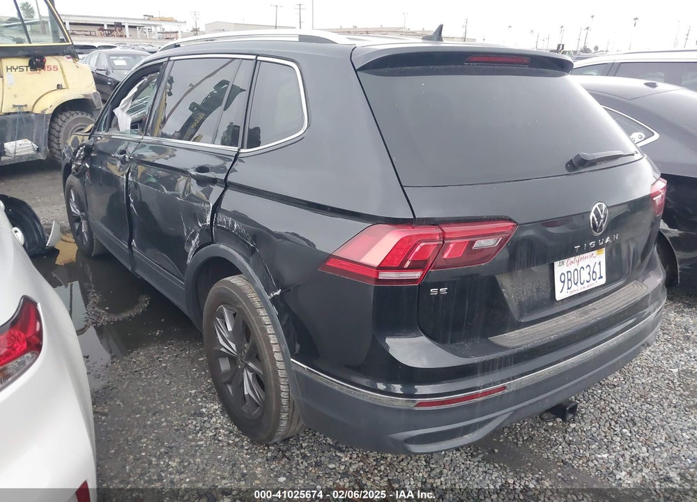2022 VOLKSWAGEN TIGUAN 2.0T SE VIN: 3VV3B7AX7NM103384