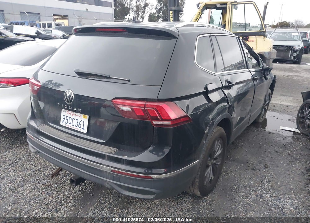 2022 VOLKSWAGEN TIGUAN 2.0T SE VIN: 3VV3B7AX7NM103384