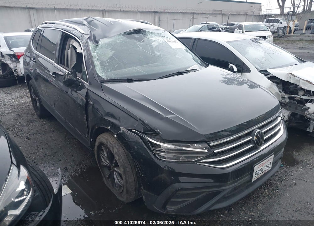 2022 VOLKSWAGEN TIGUAN 2.0T SE VIN: 3VV3B7AX7NM103384