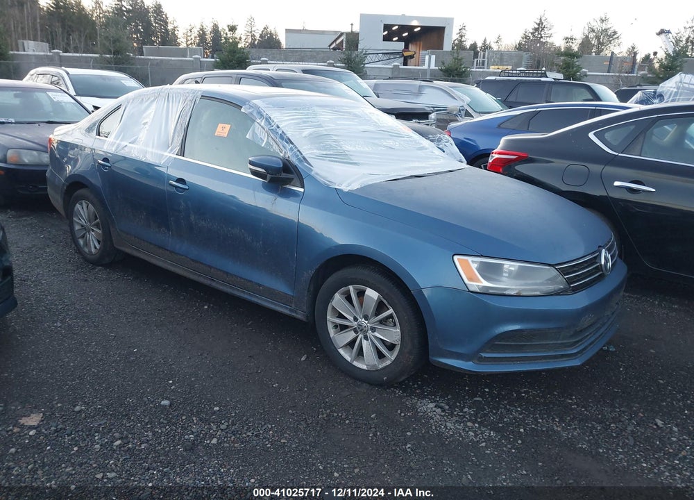 2015 VOLKSWAGEN JETTA 1.8T SE VIN: 3VWD17AJ1FM295627