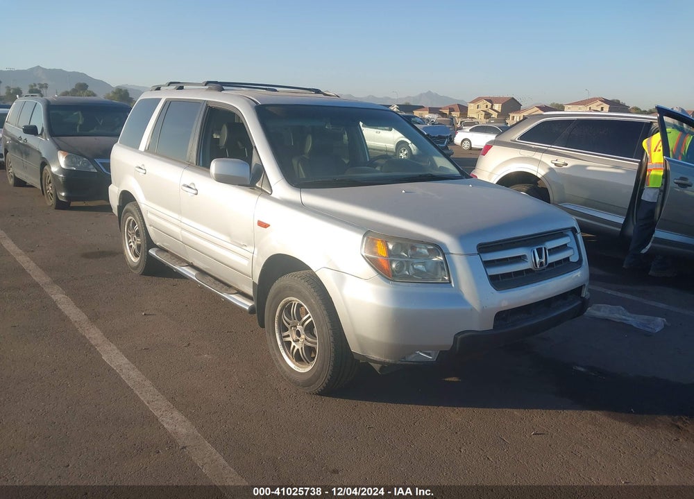 2006 HONDA PILOT EX-L VIN: 2HKYF18736H005388