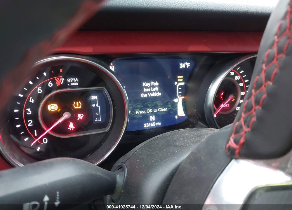 2021 JEEP WRANGLER RUBICON 4X4 VIN: 1C4HJXCG1MW627004