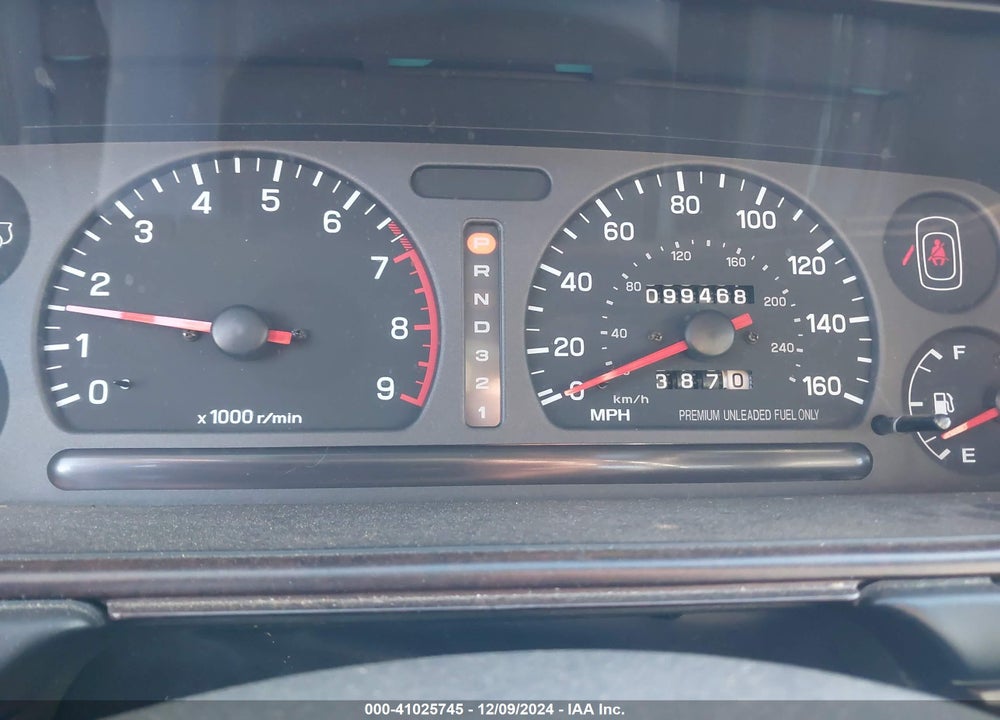 1992 SUBARU SVX LSL VIN: JF1CX3538NH108894