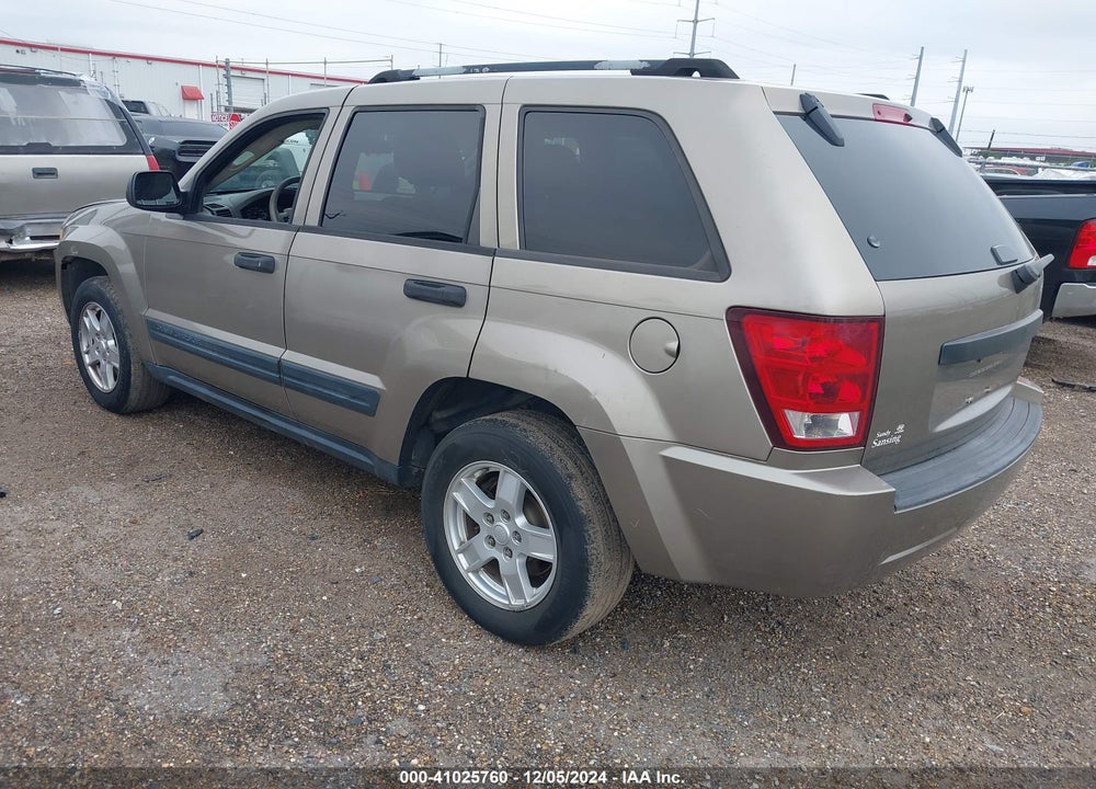 2005 LAREDO JEEP GRAND CHEROKEE VIN: 1J4GS48K45C671144
