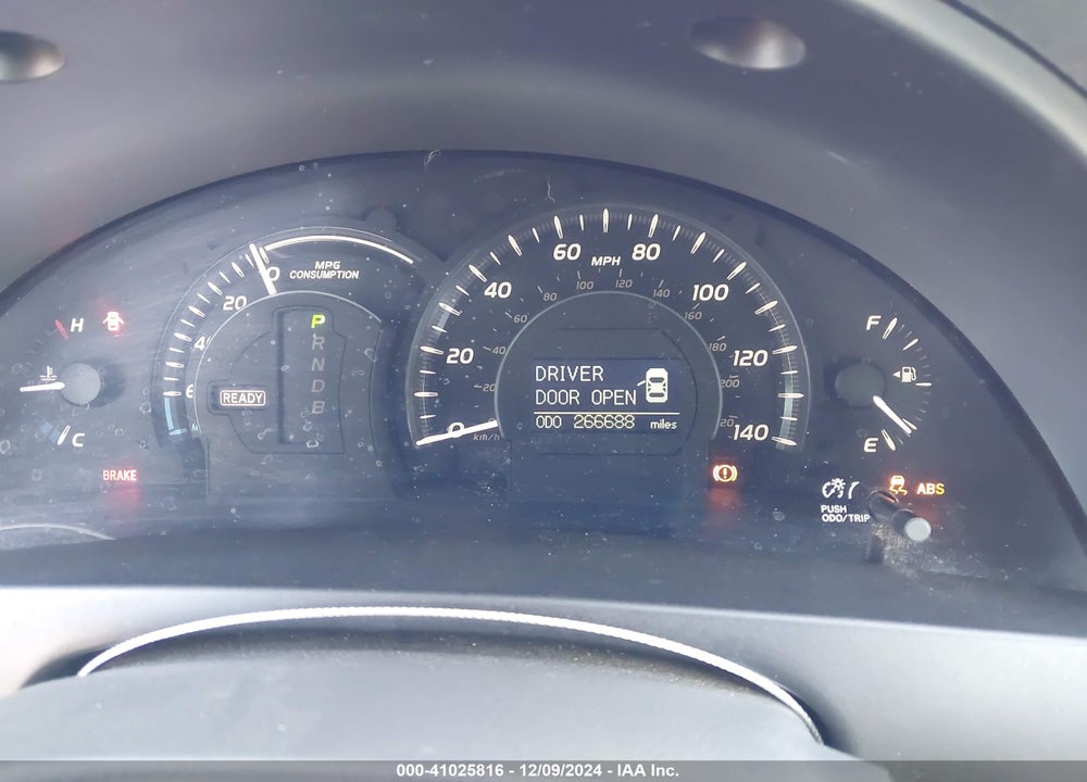2009 TOYOTA CAMRY HYBRID VIN: 4T1BB46K19U095558