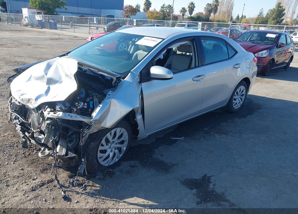 2019 TOYOTA COROLLA LE VIN: 5YFBURHE3KP863336