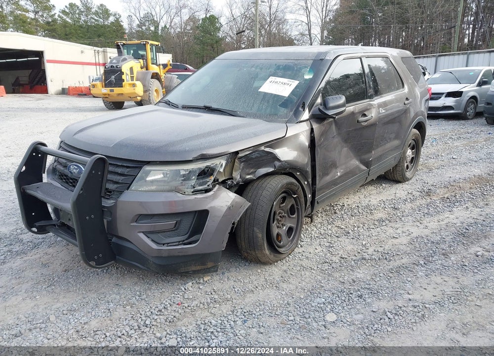 2016 FORD UTILITY POLICE INTERCEPTOR VIN: 1FM5K8AR8GGA72279