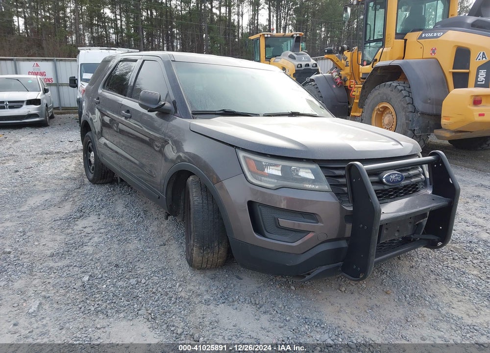 2016 FORD UTILITY POLICE INTERCEPTOR VIN: 1FM5K8AR8GGA72279