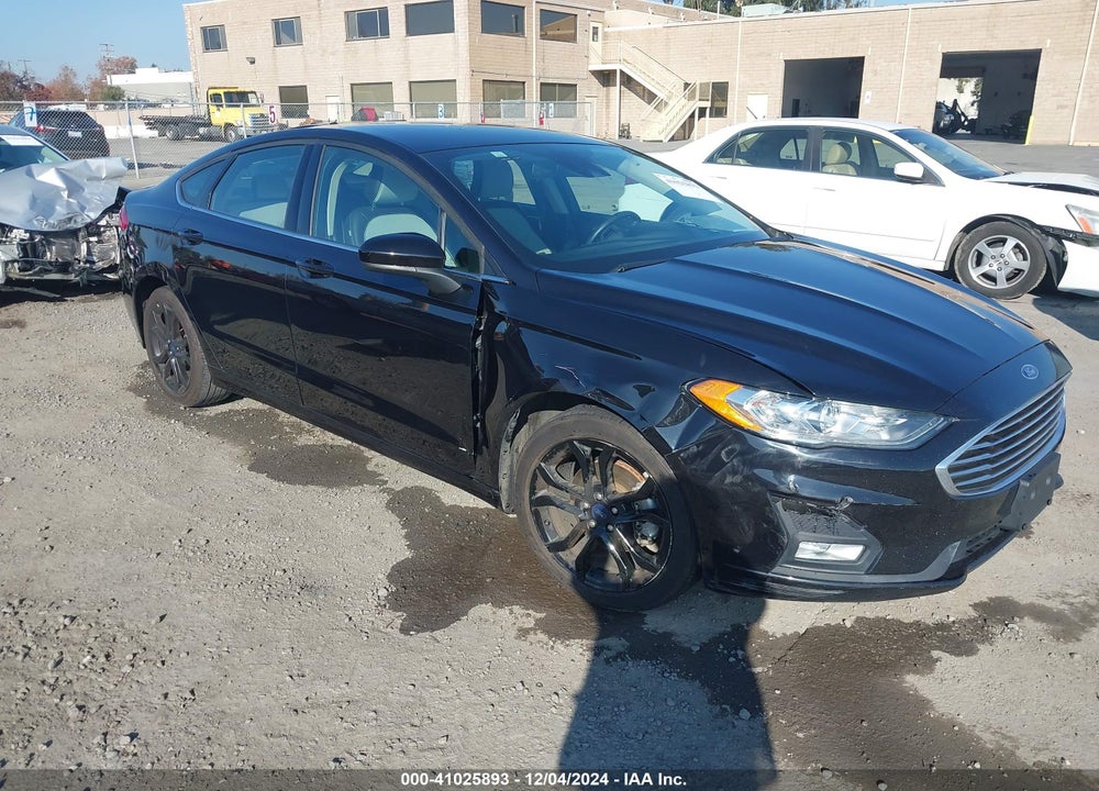 2019 FORD FUSION SE VIN: 3FA6P0HD9KR233008