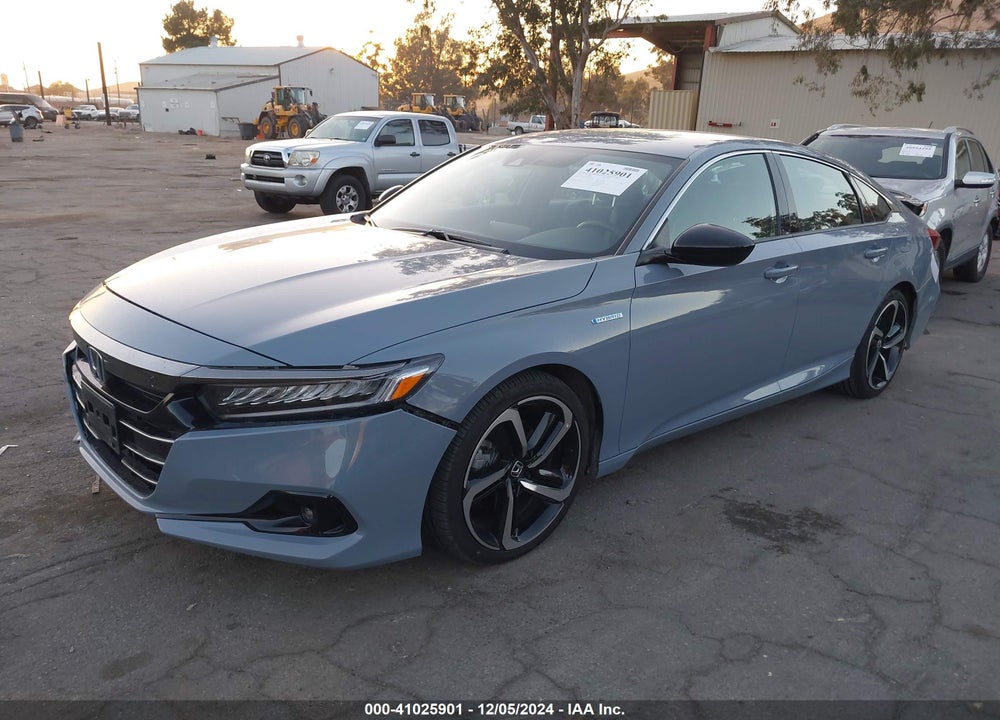 2022 HONDA ACCORD HYBRID SPORT VIN: 1HGCV3F25NA000619