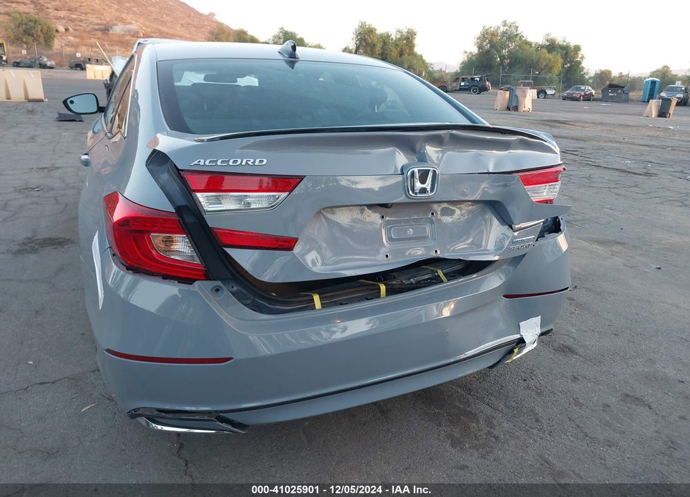 2022 HONDA ACCORD HYBRID SPORT VIN: 1HGCV3F25NA000619