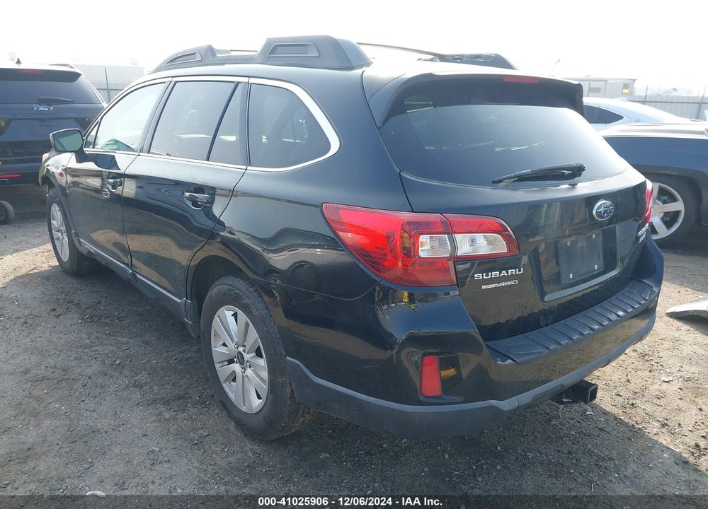 2015 SUBARU OUTBACK 2.5I PREMIUM VIN: 4S4BSACC0F3343666