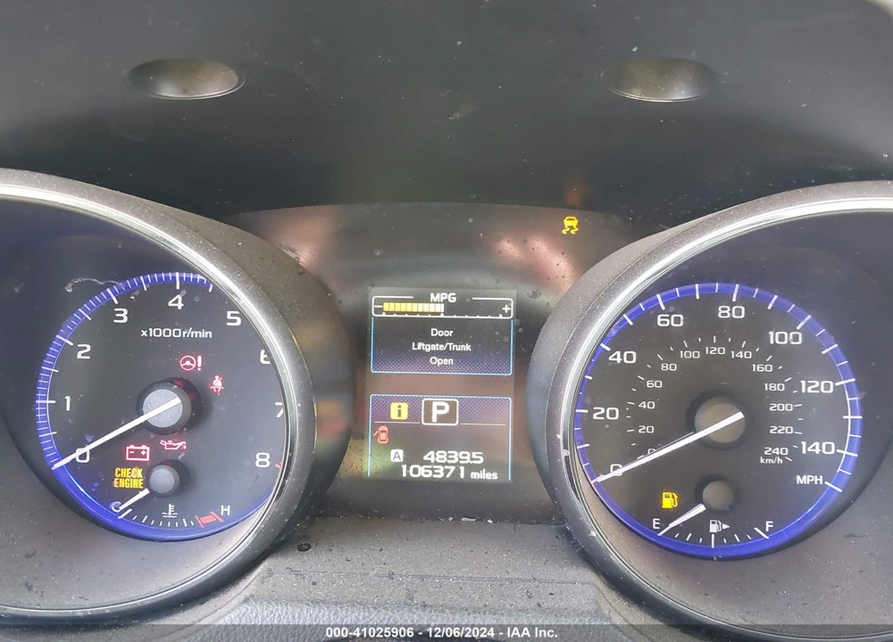 2015 SUBARU OUTBACK 2.5I PREMIUM VIN: 4S4BSACC0F3343666