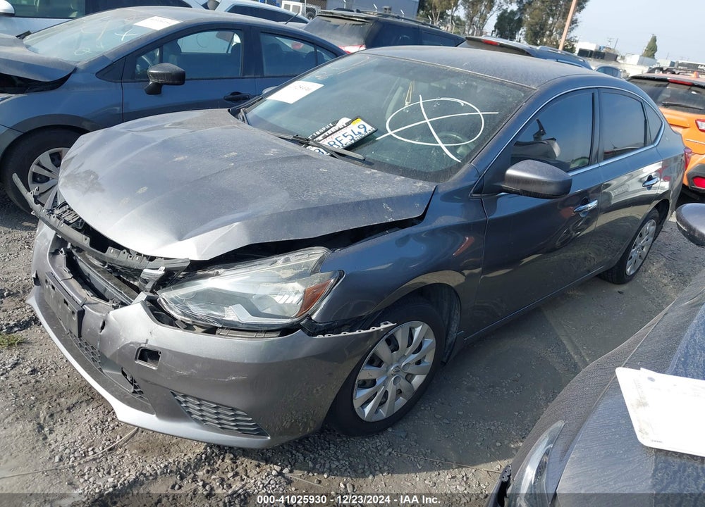 2019 NISSAN SENTRA S VIN: 3N1AB7AP9KY393429