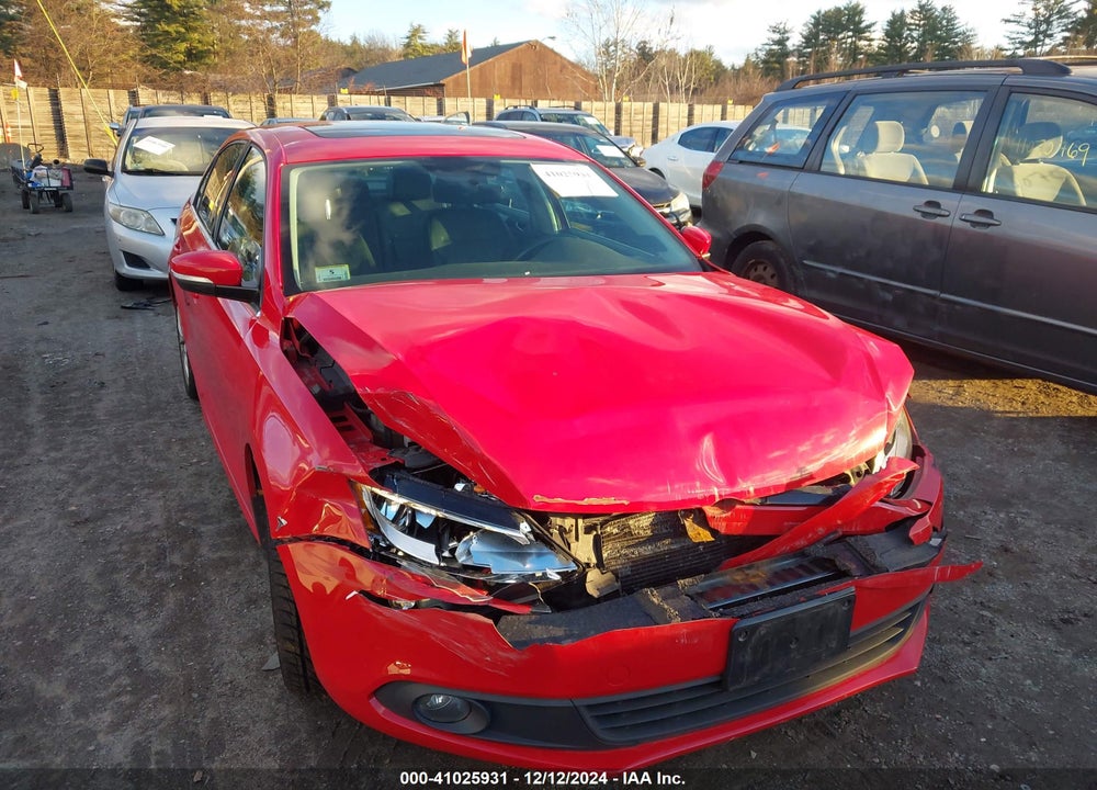 2012 VOLKSWAGEN JETTA 2.5L SEL VIN: 3VWLP7AJ9CM327777