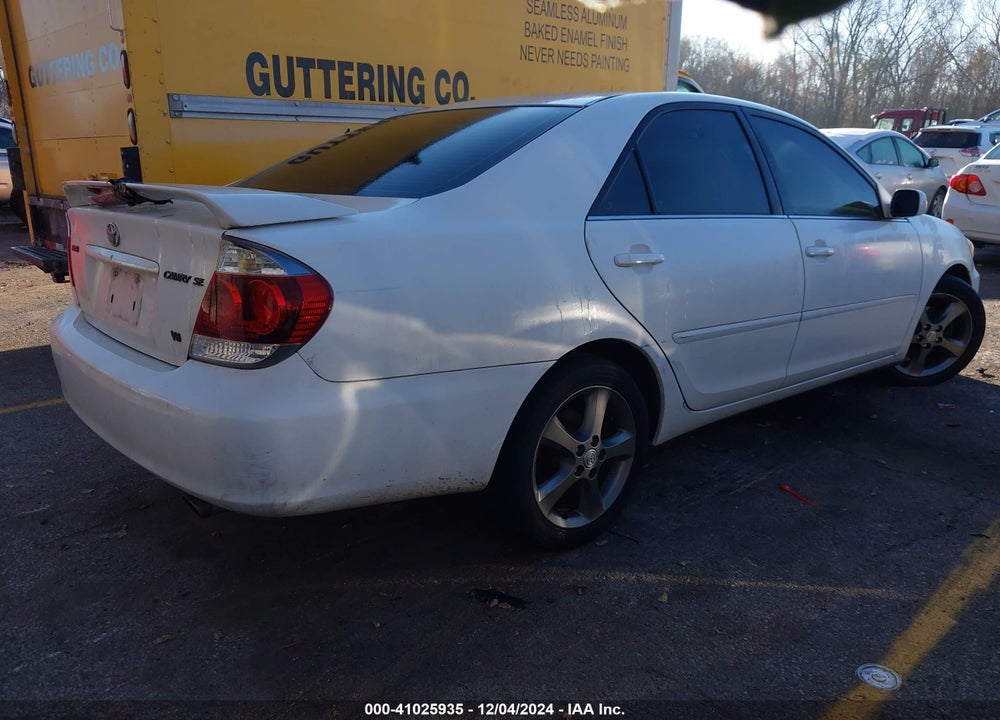 2005 TOYOTA CAMRY SE V6 VIN: 4T1BA32KX5U506338