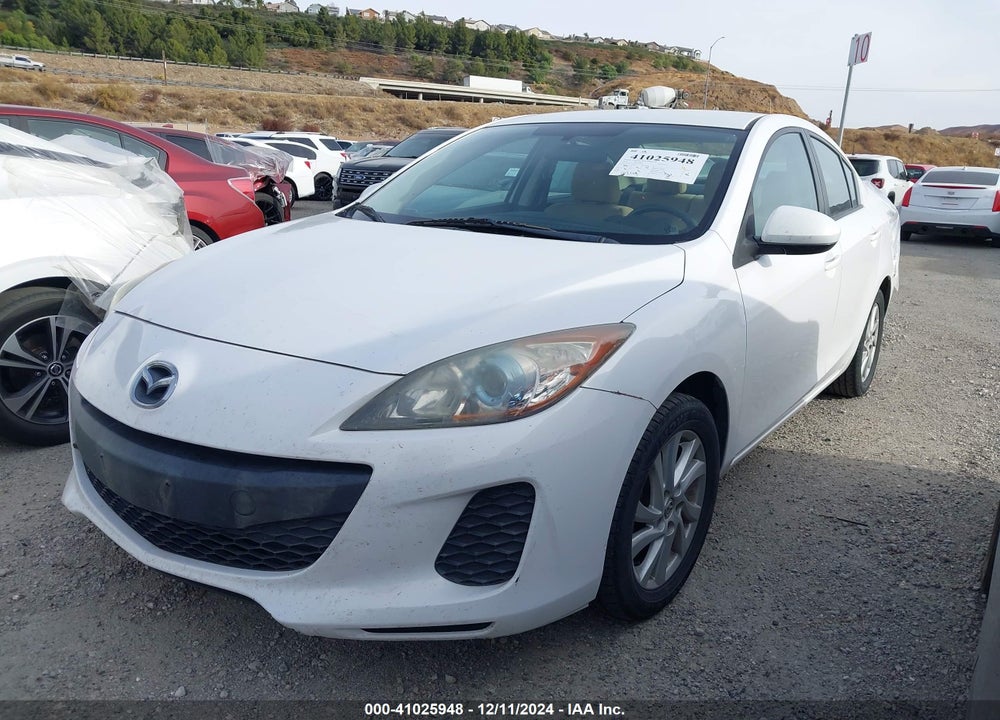 2012 MAZDA 3 I TOURING VIN: JM1BL1V85C1592496