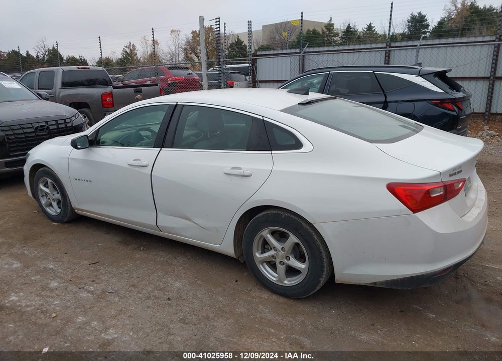 2017 CHEVROLET MALIBU LS VIN: 1G1ZB5ST9HF125800